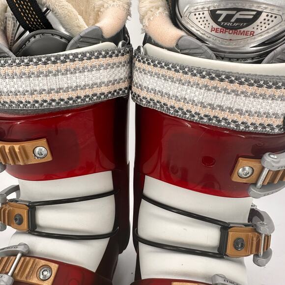 Dalbello True Fit Performer Storm Krypton Red Ski Boots Size 235 / 6 / 23.5 - Picture 4 of 13